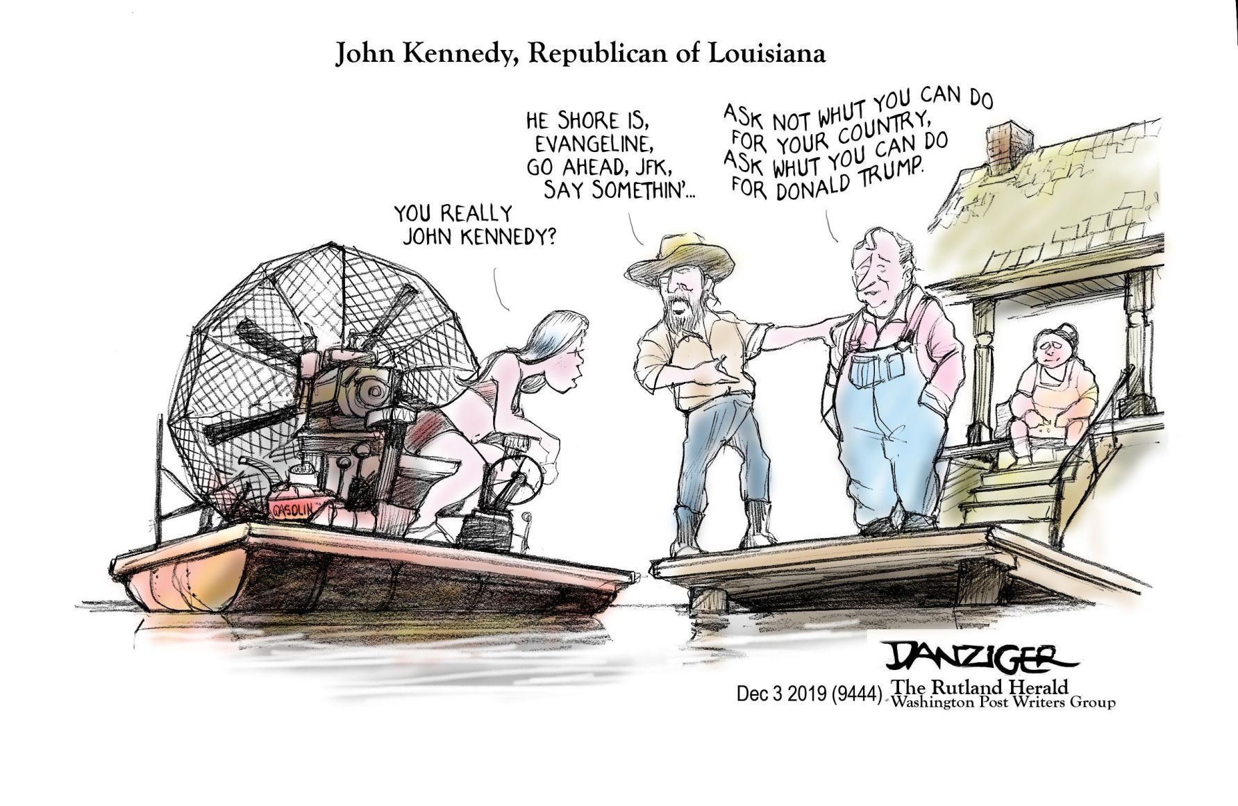 Jeff Danziger cartoon
